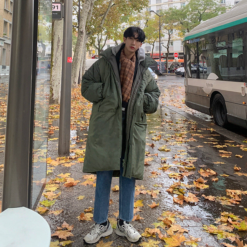 Relaxed And Thickened Cotton coat