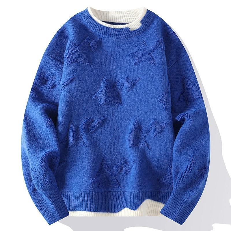 Autumn And Winter Round Neck Sweater