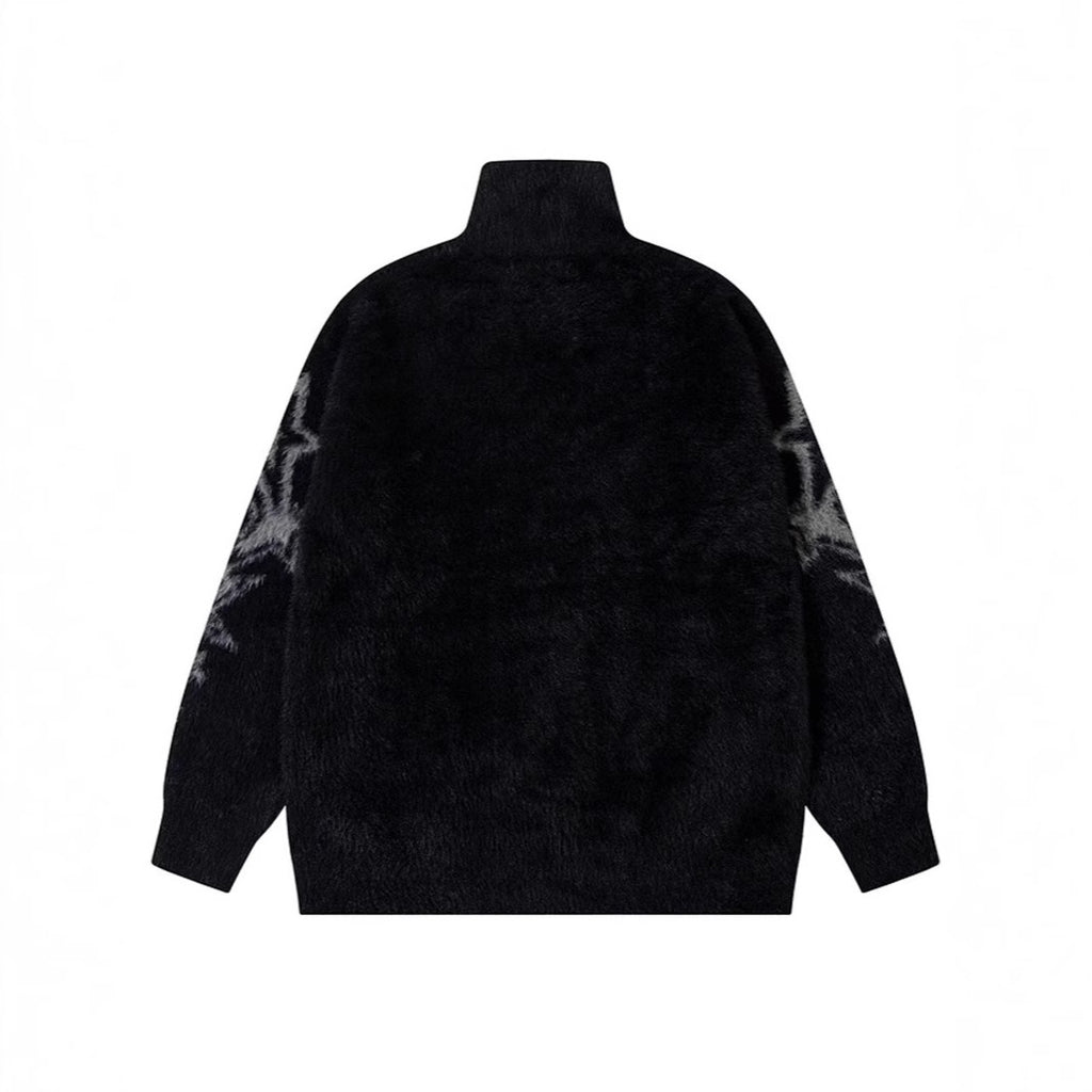 Polyester Fall Winter Men's Knitted Sweater