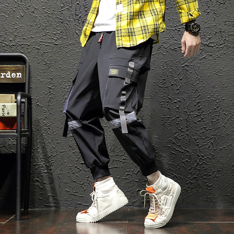 nine-point Beamed Harem Pants Loose And Casual