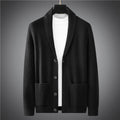 Casual Knitted Coat Men's Comfortable Fashion Slim Fit sweater
