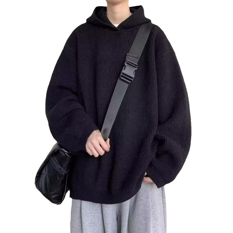 Men's Autumn And Winter Loose Sweater Knitwear Coat