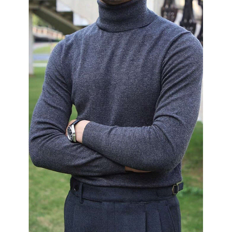 Autumn And Winter Turtleneck Cotton Sweater