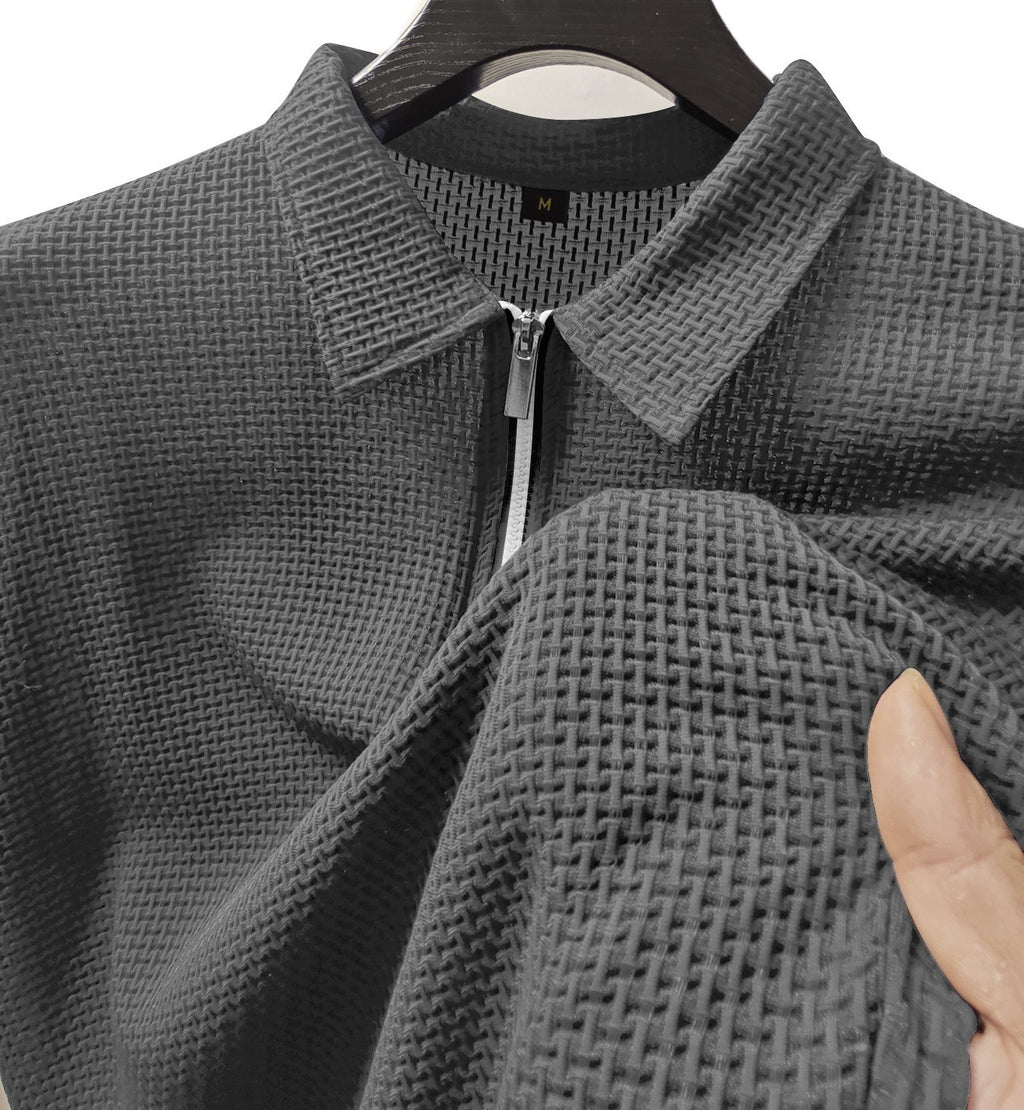 Nylon High Elastic Breathability Men's Casual T-shirt