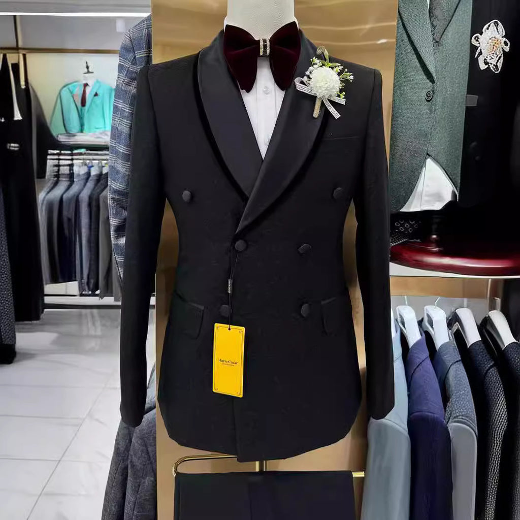 Handsome Man Series Wedding Casual Host Suit 2-piece suit Set