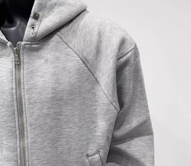 Winter Loose Retro Zipper Cardigan Sweater men