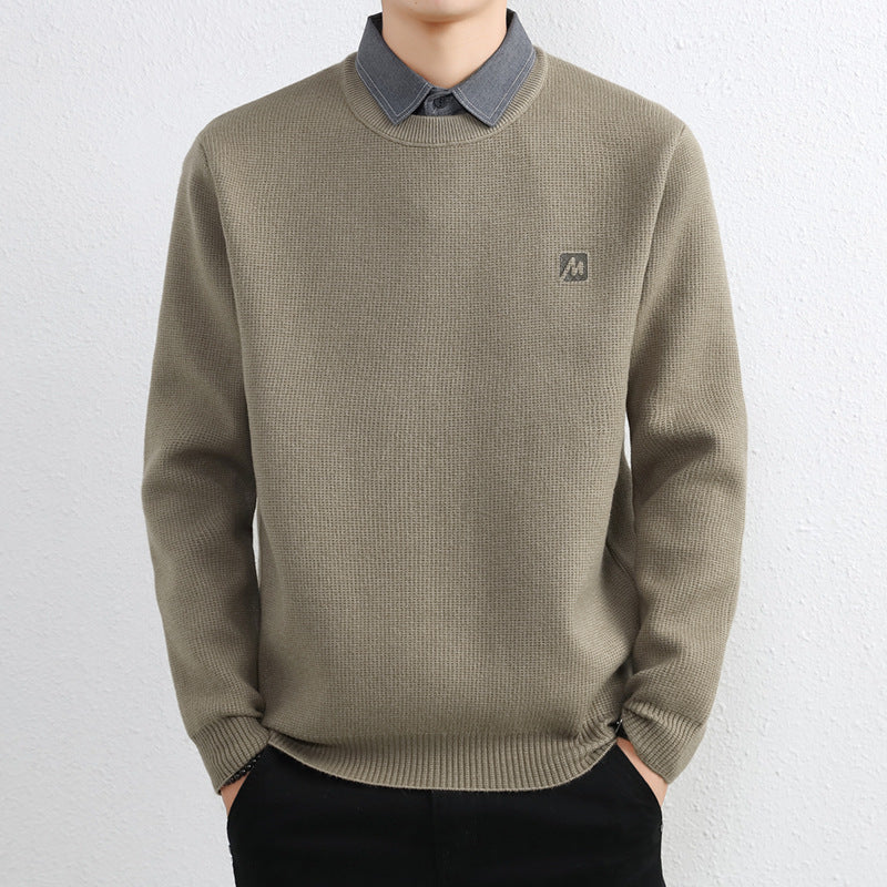 Simple Two Pieces Sweaters Men