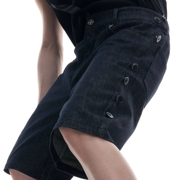 Denim Stitching Design Suit