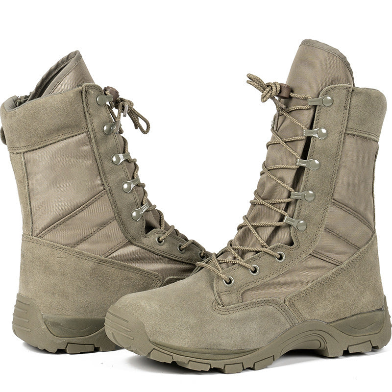 High-top Combat Boots