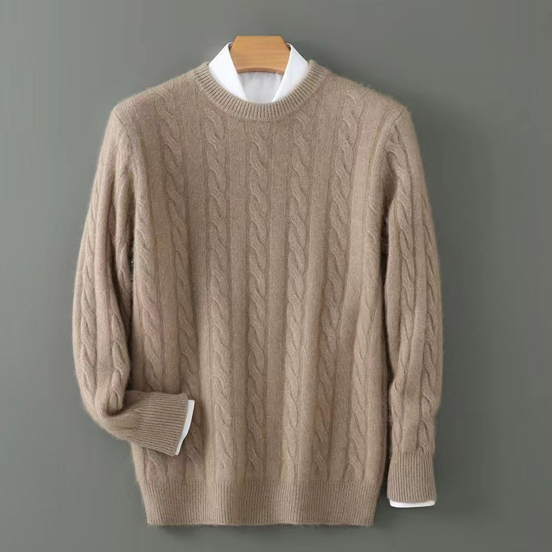 Men's Thickened Mink Sweater