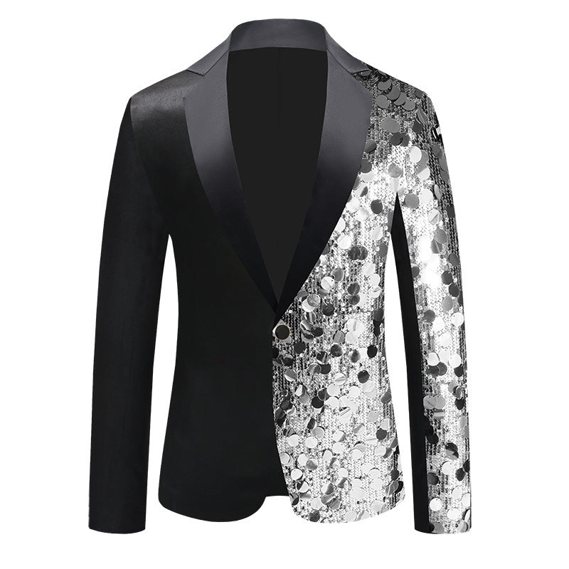 Men's Sequined Suit Jacket