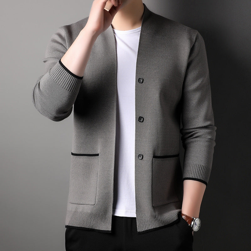 Fastener Sweater for men