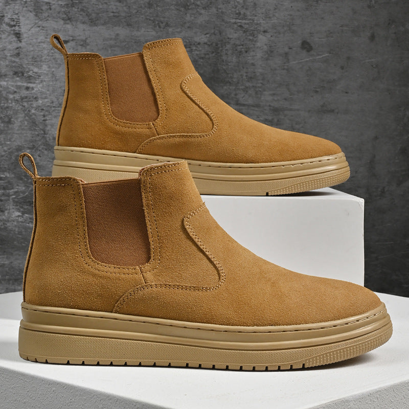 Men's Martin Boots Genuine Leather Mid-top boots