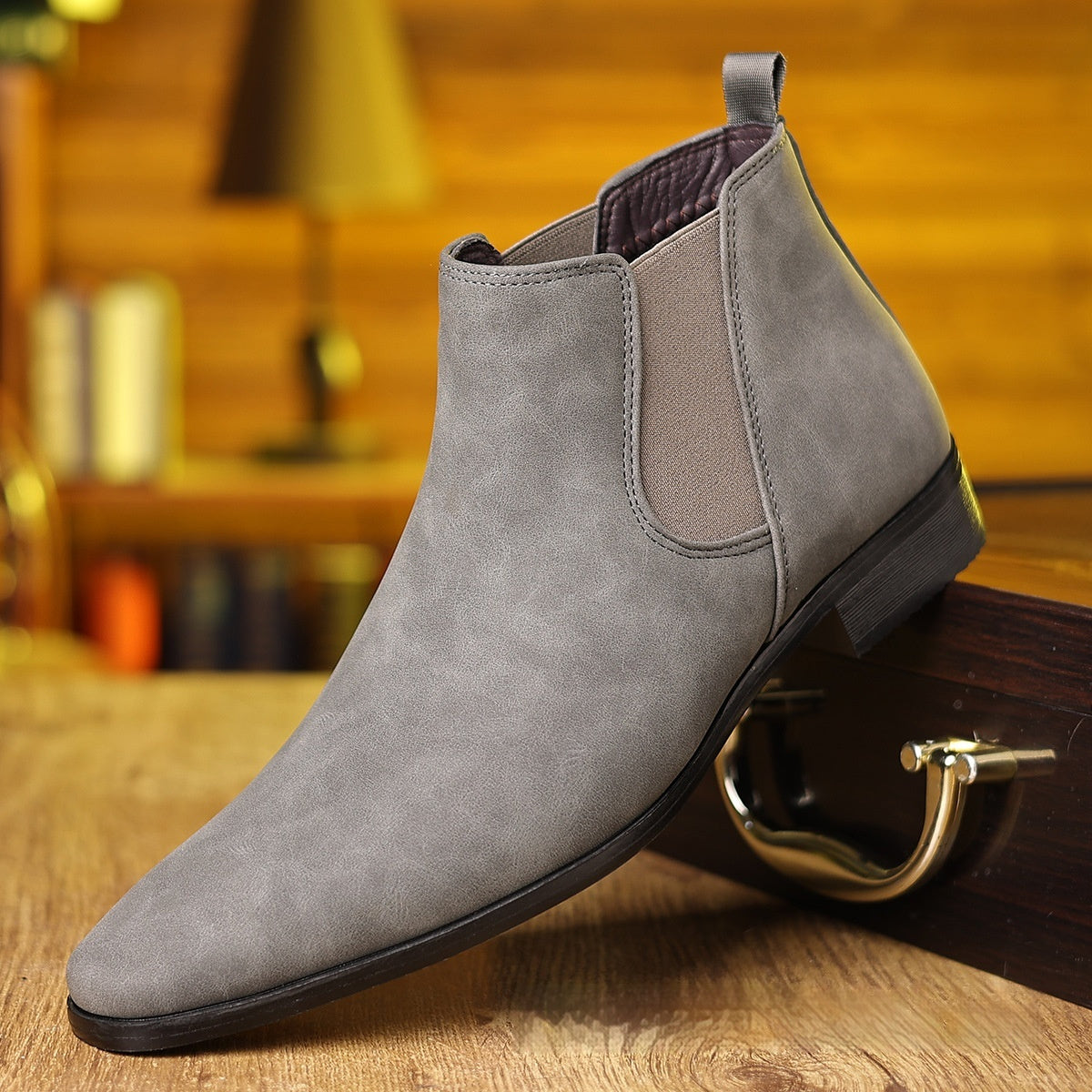 British Style Leather Boots