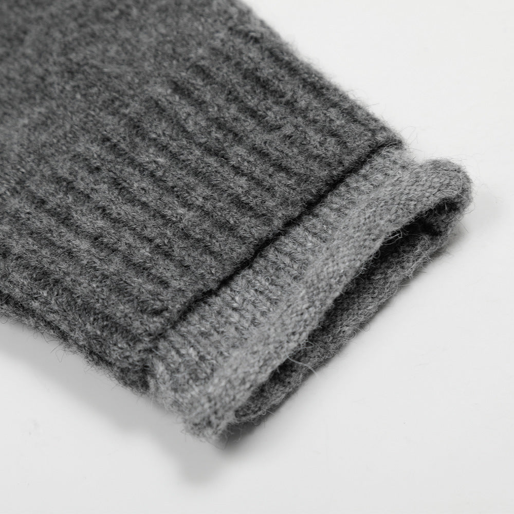 American Street Versatile Contrast Color Coat