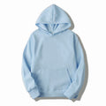 Thick Solid Color Hoodie For Men And Women