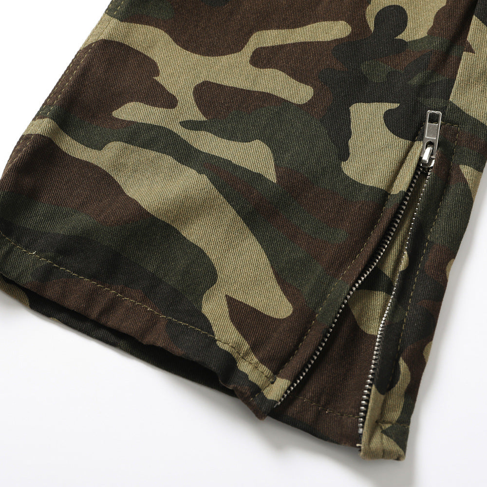 Camouflage Casual Trousers Men