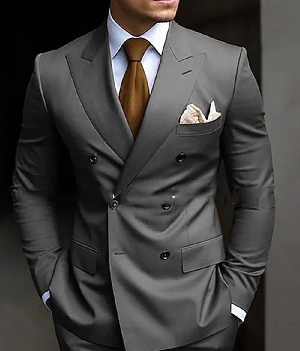 Men's Two-piece Suit Business Best Man Leisure suit