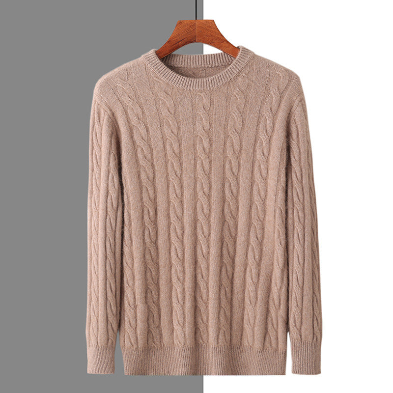 Men's Thickened Mink Sweater