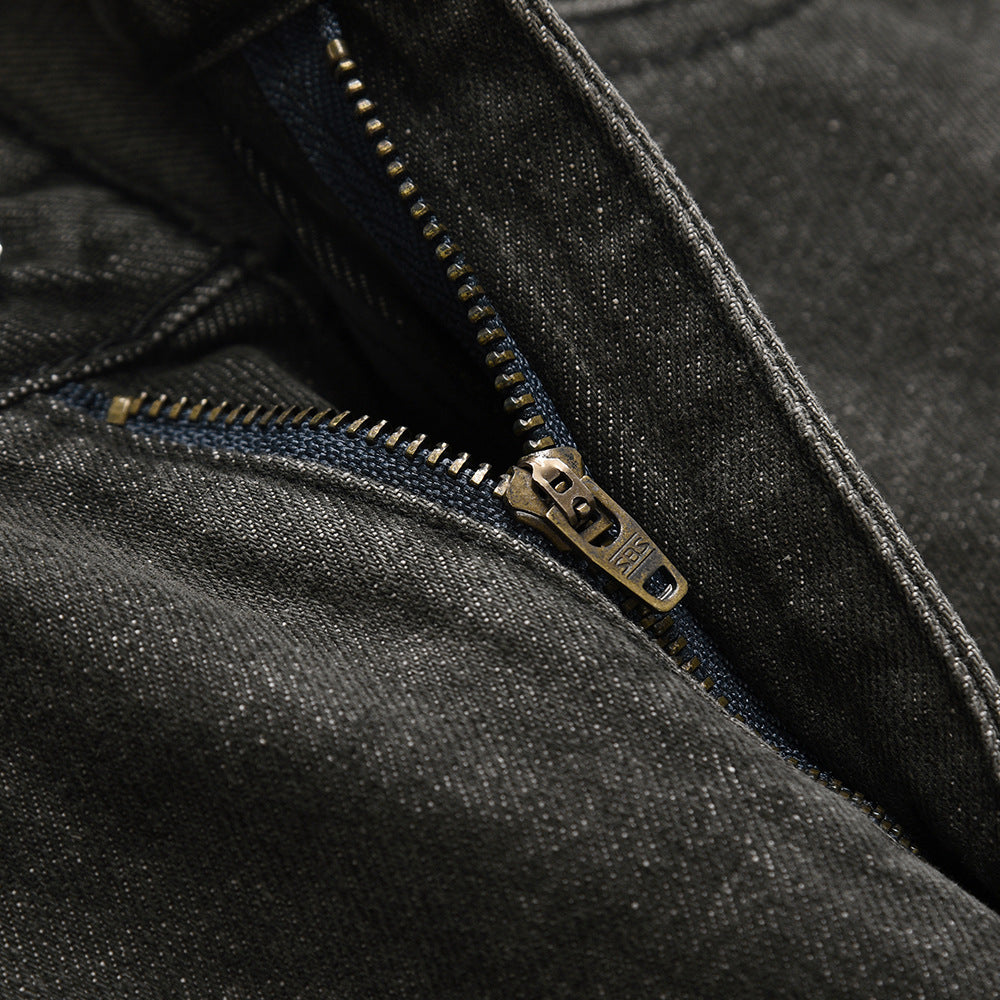 Loose Denim Trousers Men