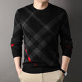 Men's Casual Loose Print sweater