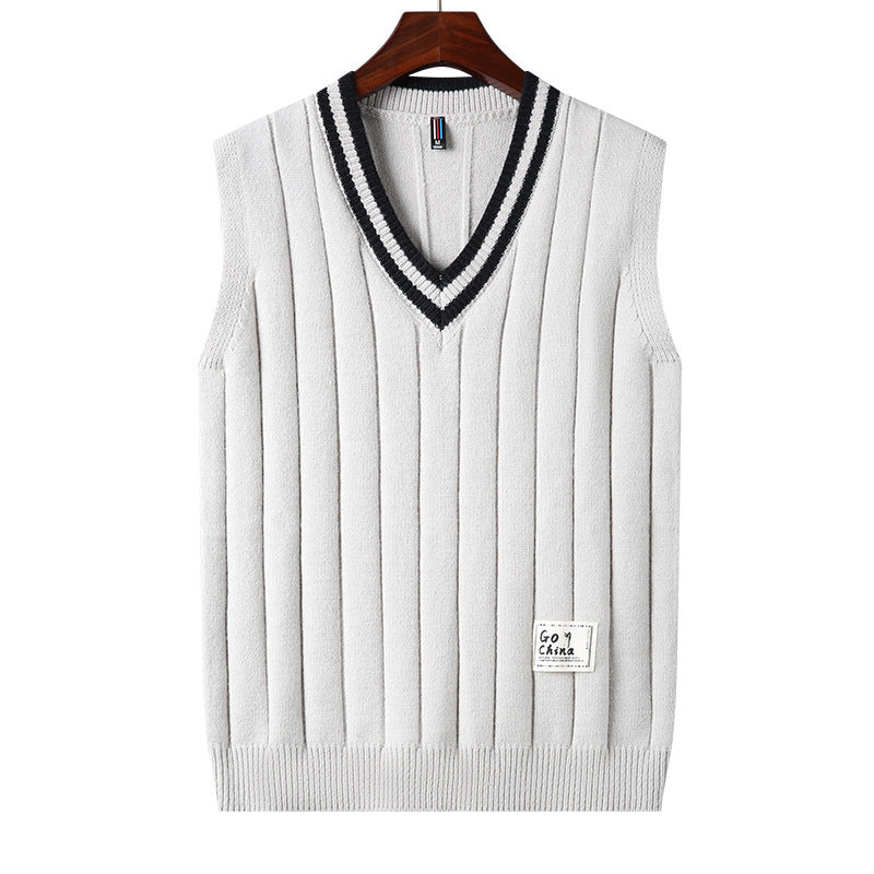 Men's Sleeveless Thermal Sweater