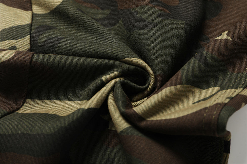 Camouflage Casual Trousers Men