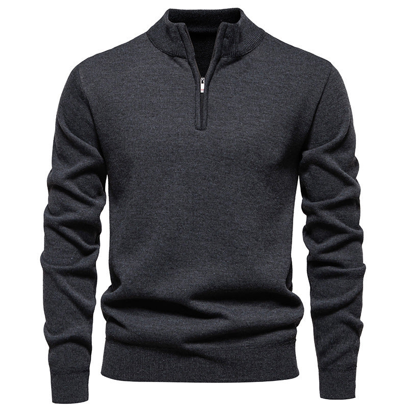 Men's Knitwear Half Zipper sweater