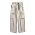 Retro Straight Cargo Pants American Wide Leg