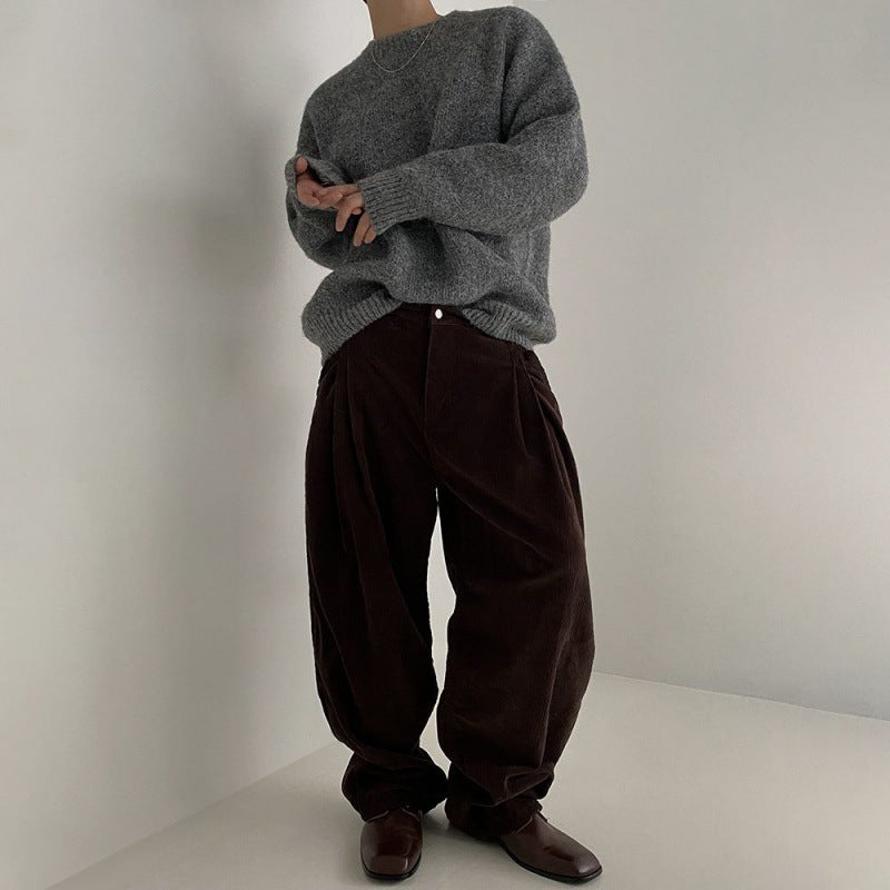 Knitwear Men's Lazy Pullover Sweater