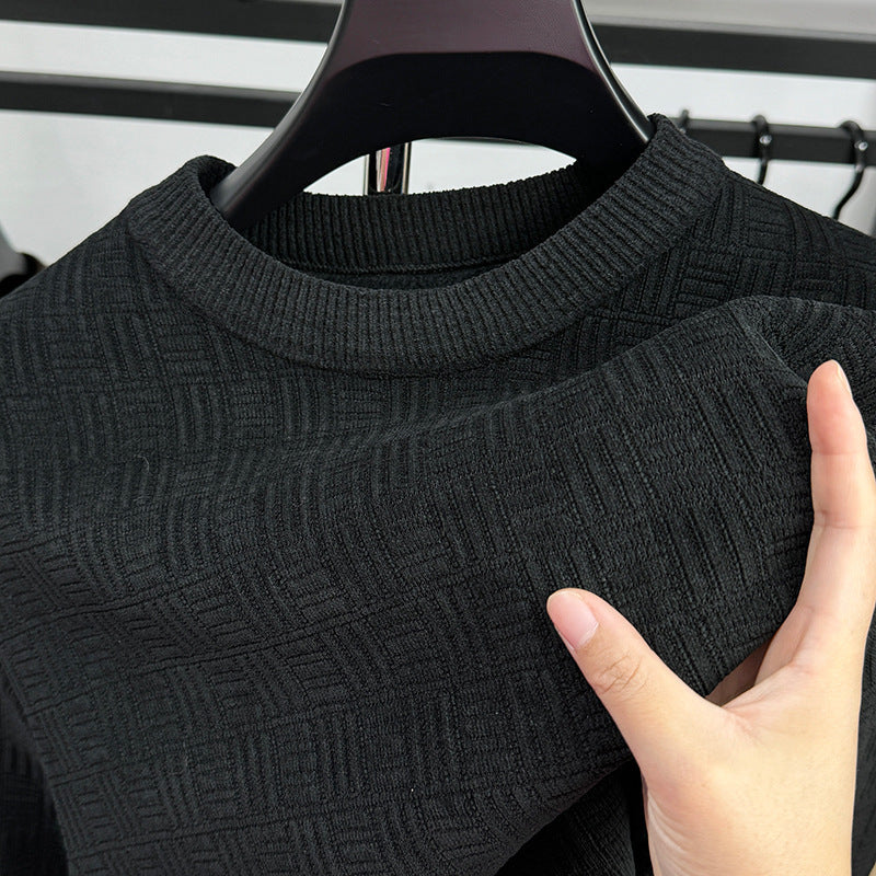 Warm Leisure Round Neck Men's sweaters