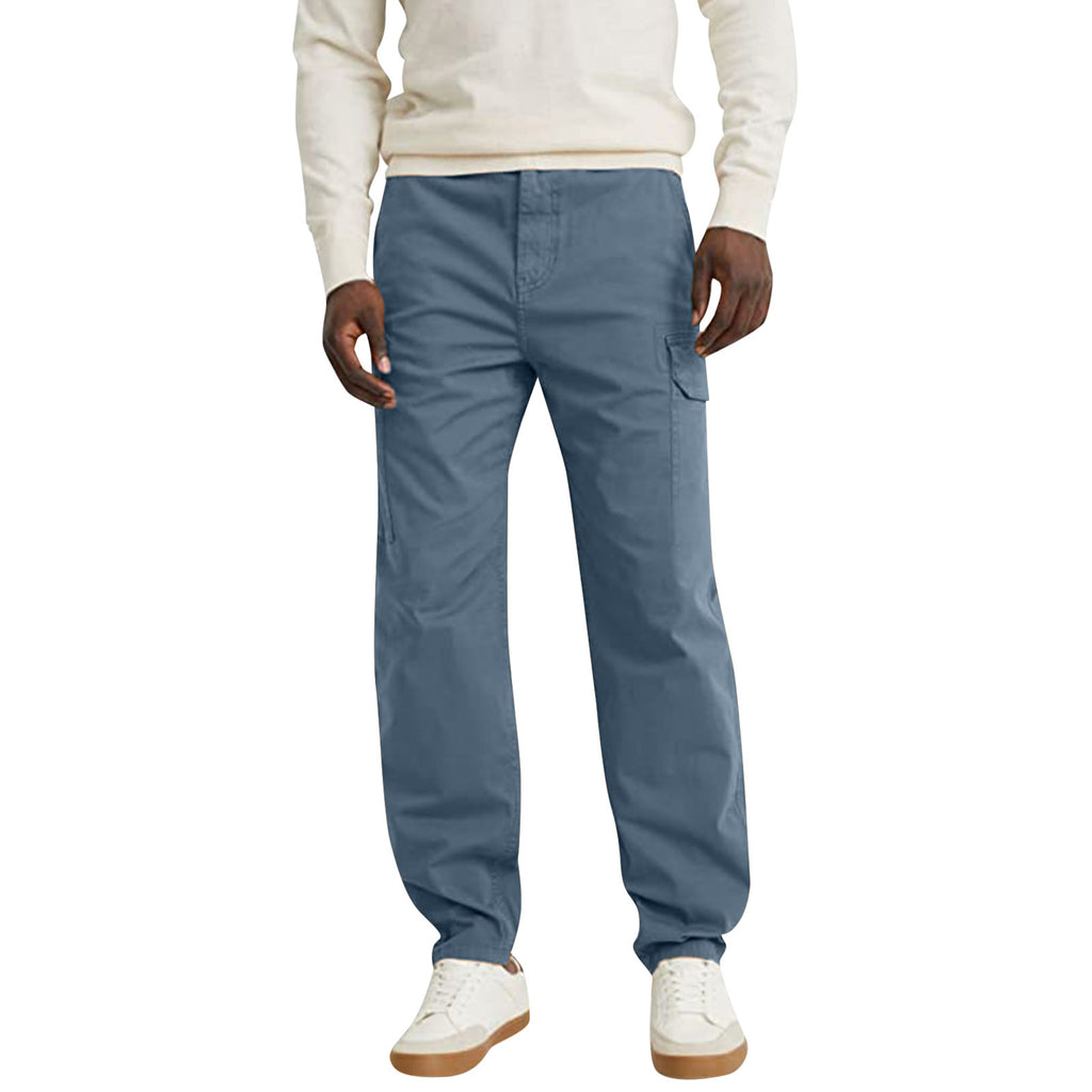 Straight Loose Cargo Pants For Men
