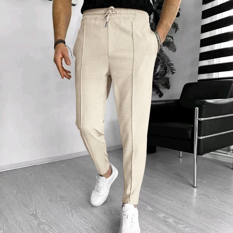 Drawstring Men's Casual Pants