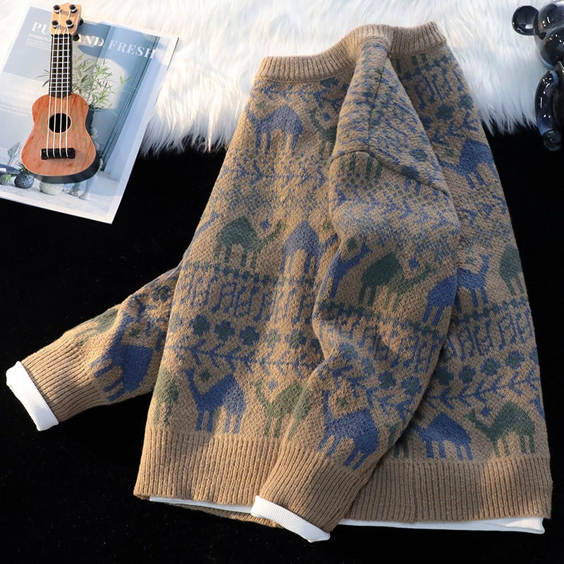 All-match Ins Knitted Sweater