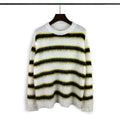 High Street American Style Loose Striped Sweater