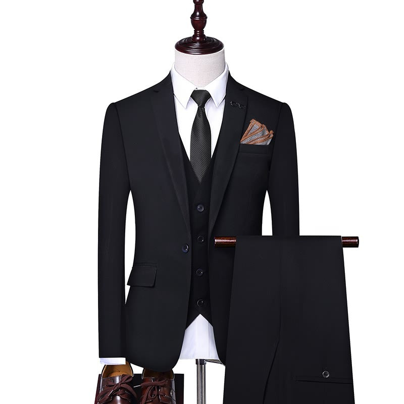 Men's Spring And Autumn Business Groom Banquet Marriage Dress suit