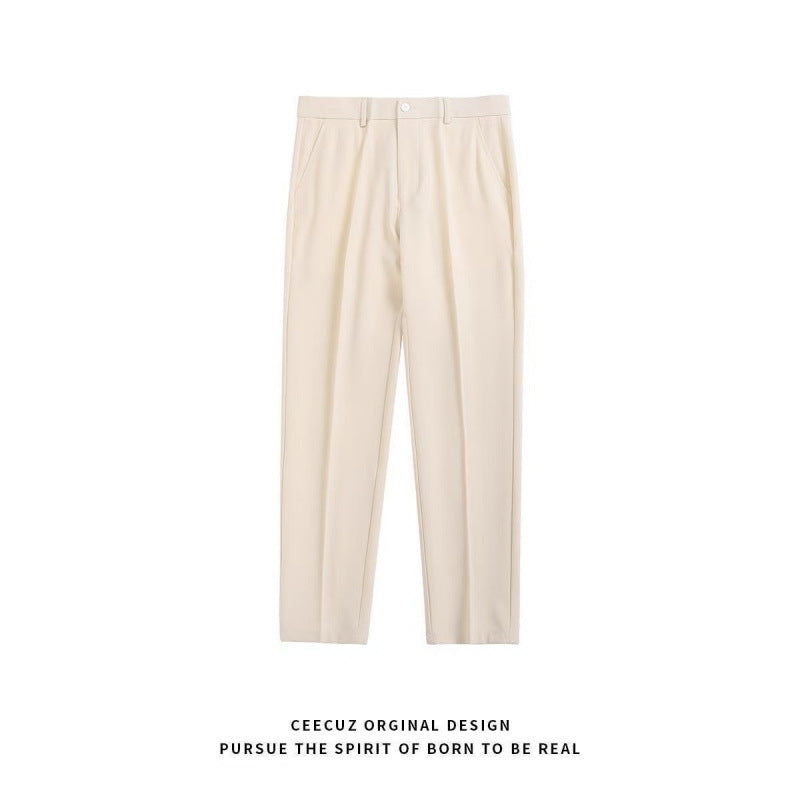 Ins Draping Design Wide-leg Pants