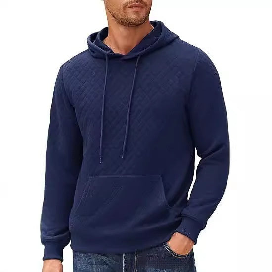 Men's Hooded Long-sleeved Sweater
