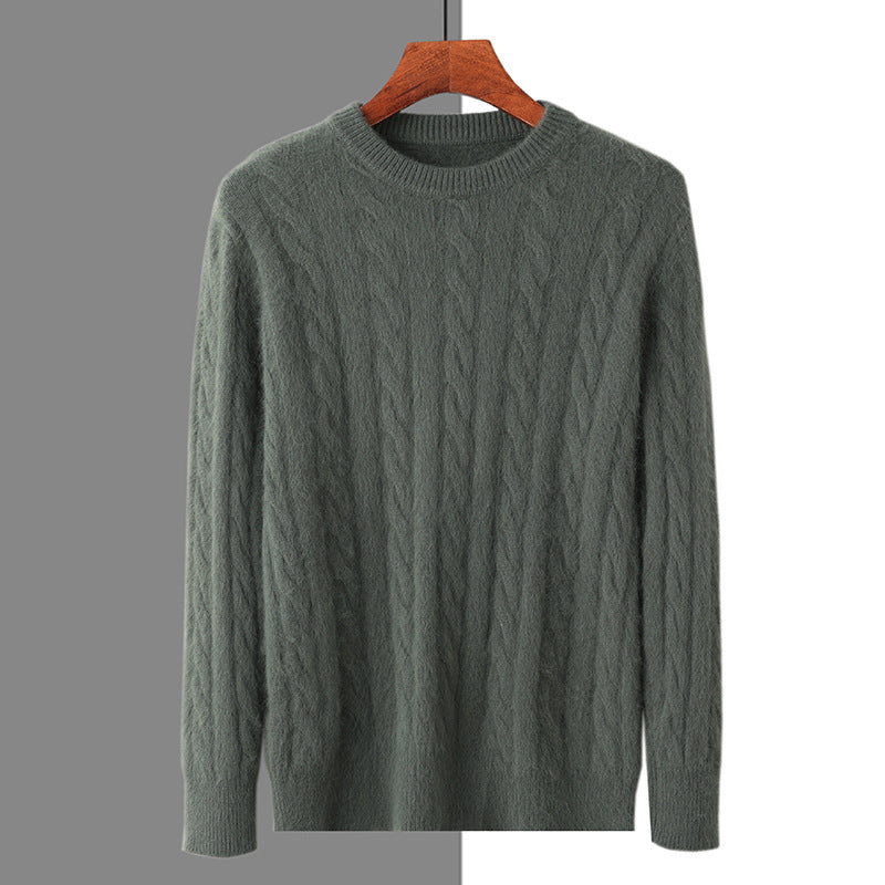 Men's Thickened Mink Sweater