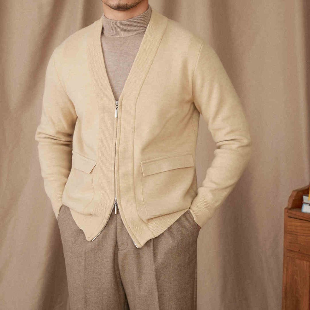 Men's Solid Color Casual Coat