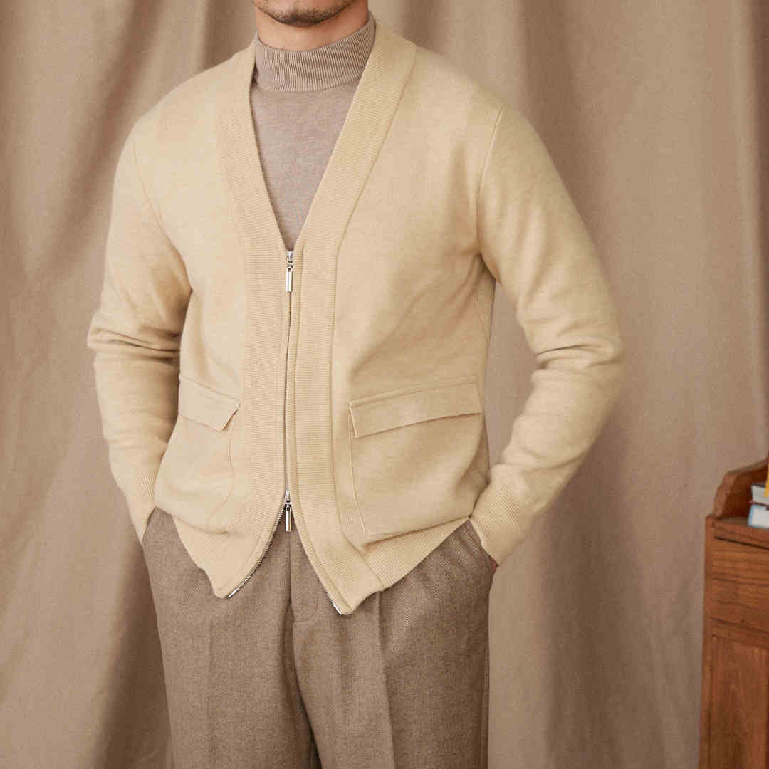 Men's Solid Color Casual Coat