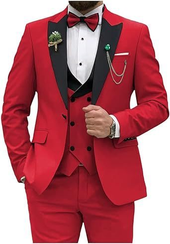 Men's Three-piece Slim Fit Men's Formal Suit