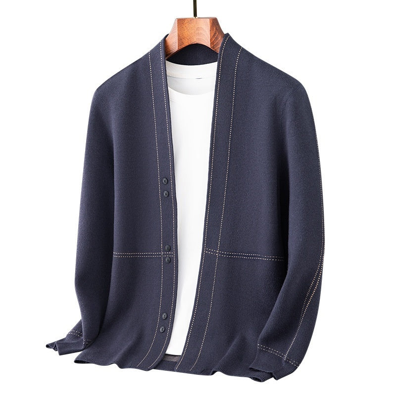 Men's Long-sleeved Sweater Thickened Sweater