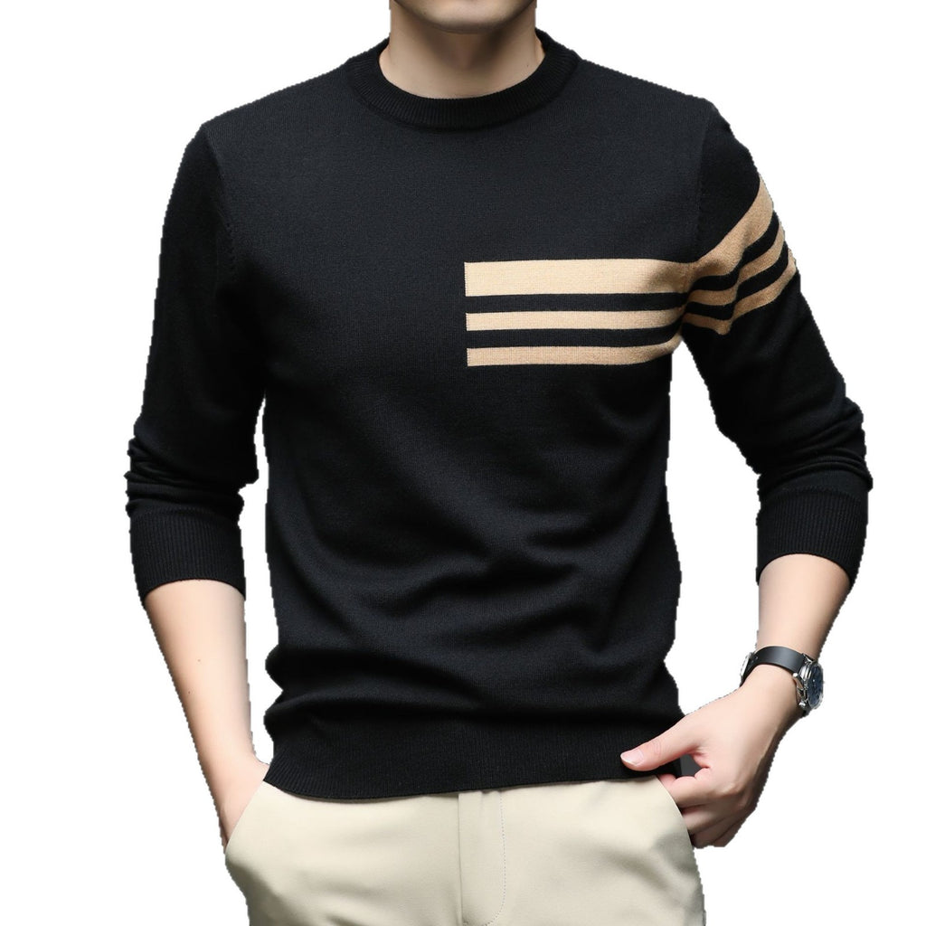 Knitted Men's Pullover Casual Sweater