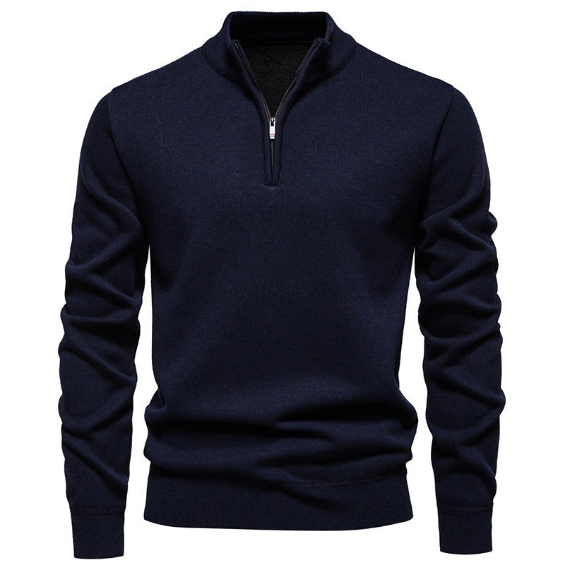 Men's Knitwear Half Zipper sweater
