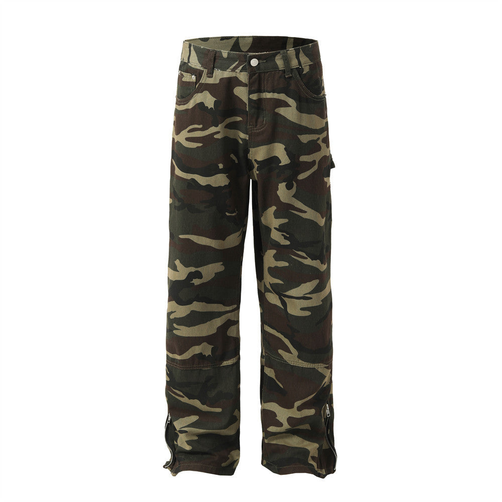 Camouflage Casual Trousers Men
