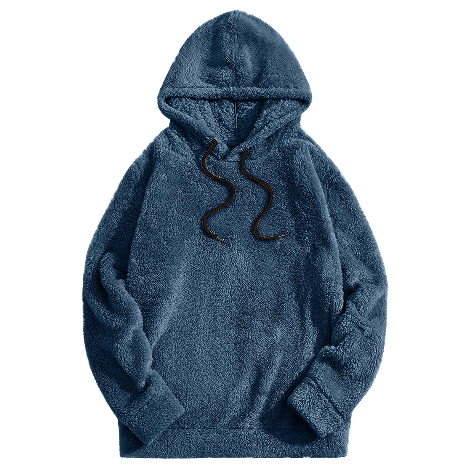 Autumn And Winter Thickening Double-sided Velvet Casual Hooded Sweater