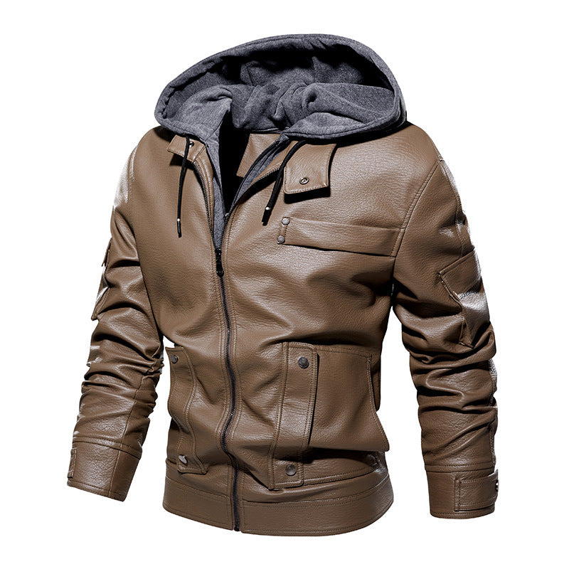 Men's Leather Coat