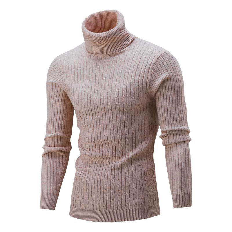 Men's Turtleneck Long Sleeve Sweater