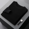 Autumn And Winter Round Neck Woolen Sweater For Men